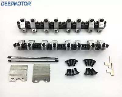 Deepmotor GM LS1 LS2 LS6 Aluminum 1.7 Ratio Shaft Mount Roller Rocker Arms • $229.99