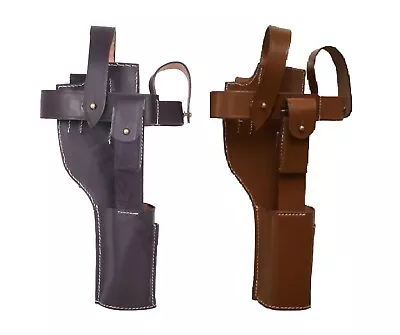 German WWI Mauser C-96 Broomhandle Holster Rig COMBO (TWO COLOURS) • $92.14