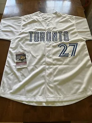 Vladimir Guerrero Jr. Signed Toronto Custom Jersey JSA COA • $229