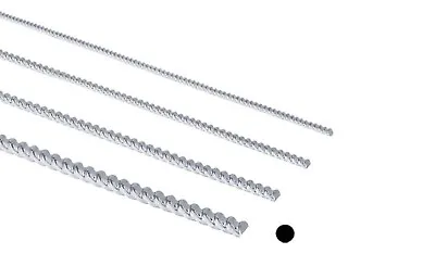 Adornville® SOLID 925 Sterling Silver Twist Pattern Wire Gauge 10 - 20 Dead Soft • $22.25