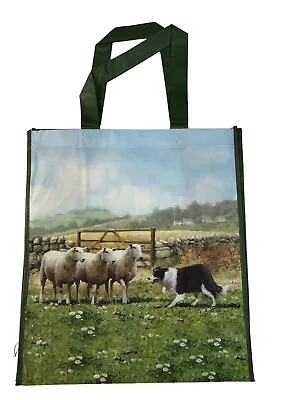 £2.99 • Buy Tote Bag The Farmyard Sheep Dog Farm Yard Shopping Bags PVC Shopper Animal