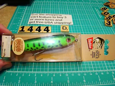 V1444 D Heddon Rare Wood Zara Spook Nib New Card Noc Fishing Lure • $24.95