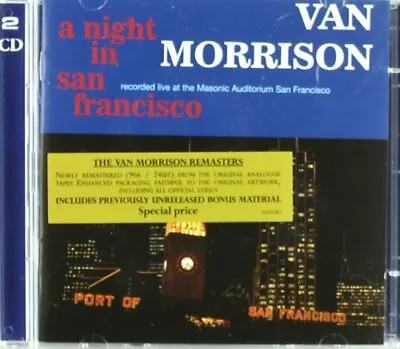 A Night In San Francisco - Van Morrison CD Z8VG The Fast Free Shipping • $12.42