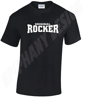 £9.99 • Buy Rocker T-Shirt Greaser Greasers Original Rocker Mods 60's 50's Rock And Roll 50s
