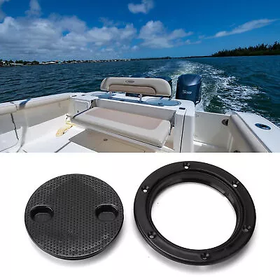 4in Round Deck Plate Access Inspection Hatch Cover UVResistant For Marine Ya CRY • $10.49