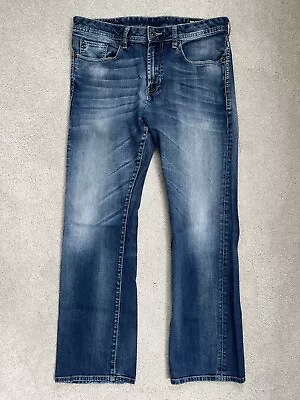 Buffalo David Bitton Men’s King-X Jeans 33x32 Slim Bootcut Stretch • $24.99