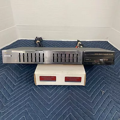 Mitsubishi Da-g108 7-band Stereo Graphic Equalizer - Serviced - Cleaned - Tested • $89.95