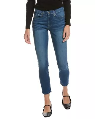 7 For All Mankind Gwenevere Athnblumal Skinny Leg Jean Women's Blue 24 • $29