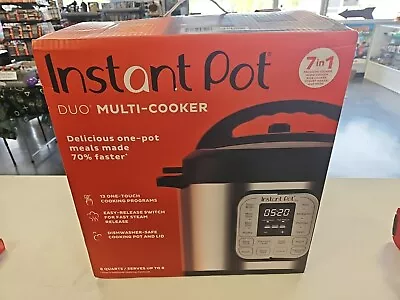 Instant Pot Duo 7-in-1  8 Quart Multi Use Pressure Cooker - Stainless/Black • $99.99