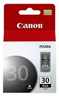 GENUINE Canon PG-30 Black Ink For PIXMA IP1800 MP140 MP190 MP210 MX300 MX310 • $13.99