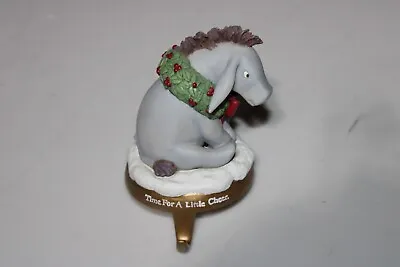 Eeyore Stocking Holder Disney Michel Co Winnie The Pooh Christmas Rare HTF • $44.99