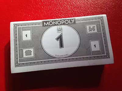 NEW & FACTORY SEALED Pack Of Manchester City Monopoly Bank Note Notes Money • £9.99