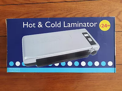 Hot & Cold Laminator 4 Rollers A4 Size School Office Home Stationary Portable • £18