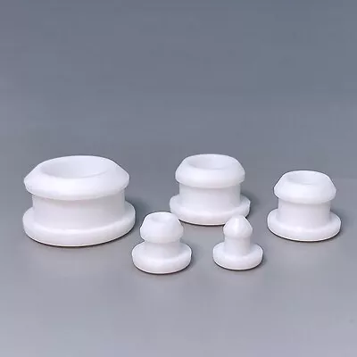 White Rubber 2.5-30mm Hole Cover End Caps Seal Plugs Finishing Blanking Inserts • £2.15