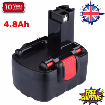 £14.91 • Buy 14.4V 4.8Ah Battery For Bosch BAT038 BAT040 BAT140 2607335533 PSR1440 GDS GSR