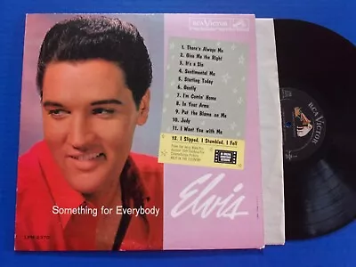 ELVIS PRESLEY - Something For Everybody (LPM-2370) First Pressing! • $9.99