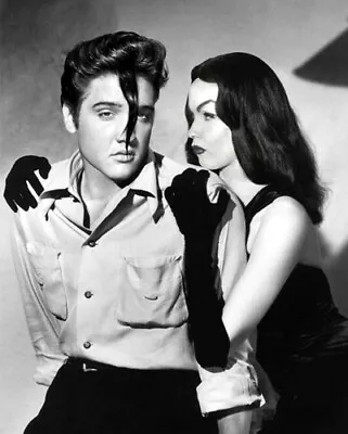 Elvis Presley And Maila Nurmi AKA Vampira 1956 Photo • $12