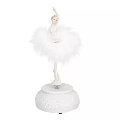 Girls Ballet Dancer Music Box Jewelry Storage For Baby Ornaments-RP • £28.98