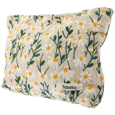  Zip Around Wallets For Women Travel Cosmetic Cases Daisy Bag Washable • £8.88