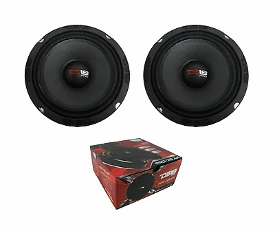2 DS18 PRO-X6.4M 6.5  Midrange Mid Bass Speakers 1000W 4 Ohm Midbass Loudspeaker • $67.80