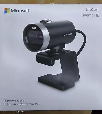 Microsoft LifeCam Cinema 720p HD Webcam - Black • $40