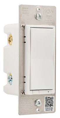 $25 • Buy Jasco Z-Wave In-Wall Smart Switch 46562, QuickFit And SimpleWire, White/Almond