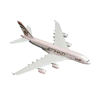 1/400 16cm A380 Etihad Airways Airplane Model Alloy Diecast Aircraft Plane • $11.51