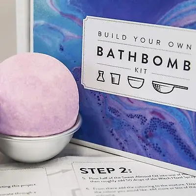 Make Your Own Bath Bomb Kit Set With Mould And Instruction Set Kids Children • £24.99