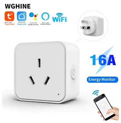 Tuya WIFI Smart Socket AU Plug Adapter Smart Life Application Wireless Control • $21