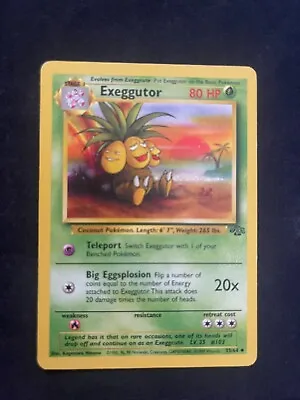 Exeggutor 35/64 Jungle Pokemon Card Vintage WOTC • $1.99