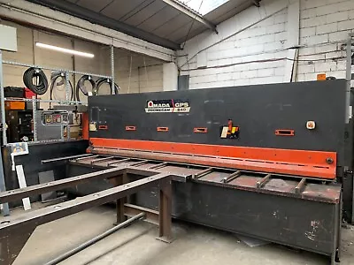 4m Guillotine Amada GPS 840 Sheet Metal Shear 4000mm X 8mm • £12800