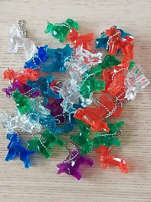 Crystal Plastic Dog Keychains Various Dog Types & Colors BOGO Free • $6.50