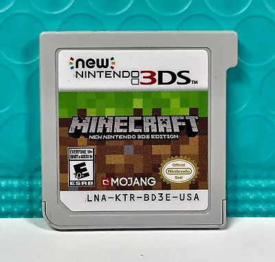 Minecraft For New Nintendo 3DS (2017) • $19.95