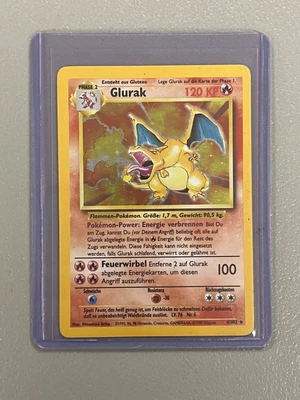$31 • Buy Pokemon TCG Charizard Glurak 4/102 Holo Unlimited | Base Set German