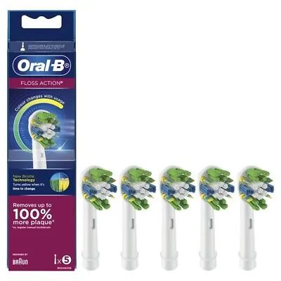 $22.95 • Buy Oral B Power Toothbrush Floss Action Refills 5-Pack