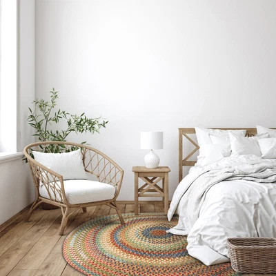 $79 • Buy Capel American Heritage Braided Rug (Made In The Usa)
