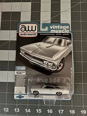 Auto World 1:64 Scale Vintage Muscle 1966 CHEVY CHEVELLE SS 496 Die-cast • $11