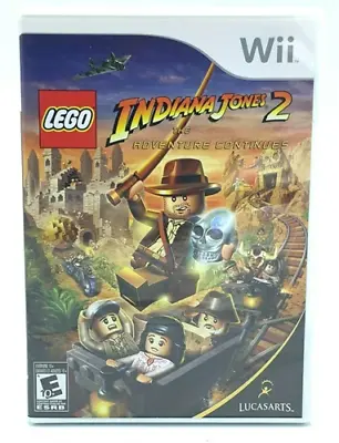 £6.51 • Buy Lego Indiana Jones 2: Adventure Continues Nintendo Wii 2009 Top-quality