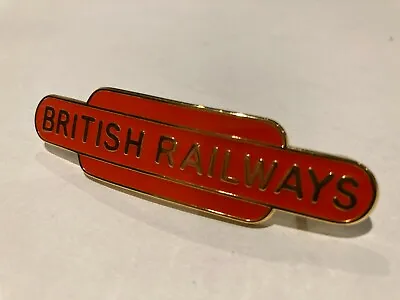 New British Railways Cap Hat Badge Totem Orange North Eastern Region • £13.95