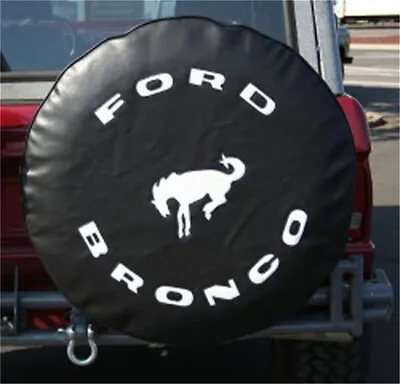 Spare Tire Cover 15inch For FORD BRONCO Soft Vinyl Protector Tire Covers 29  • $32.98