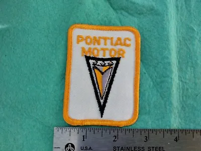 Vintage Pontiac  Motor Dealer Service Uniform Parts  Hat Patch • $9.99