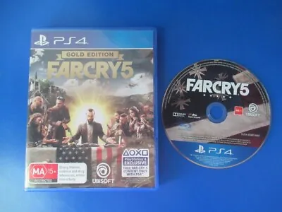 Farcry 5 Gold Edition - Sony PS4 PlayStation 4 Games PAL AUS • $27
