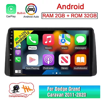 Android 13 Carplay For Chrysler Grand Voyager 11-15 Car Radio GPS Stereo DSP FM • $151.04