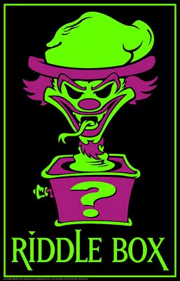 Insane Clown Posse - Riddle Box - Blacklight Poster - 24x36 - Music 473 • $12.95