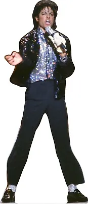 Michael Jackson- Moonwalk Has Landed 70  Tall Life Size Cardboard Cutout Standee • $43.95