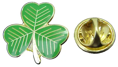 £2.99 • Buy Irish Shamrock Pin Badge Symbol Of Ireland Eire Gaelic Brooch