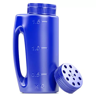 Handheld Spreader Seeding Adjustable Salt Bottle Sprayer For Gardens Grass Seed • $15.64