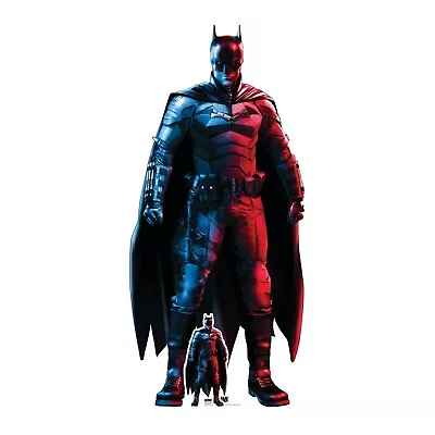 The Batman Lifesize Cardboard Cutout Robert Pattinson Red Blue Style + FREE Mini • £39.99