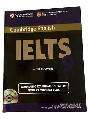 Cambridge IELTS 9 With Answers Exam Preparation English • £26.68