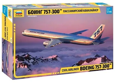 Civil Airliner Boeing 757-300 7041 ZVEZDA 1:144 NEW ! • $40.34